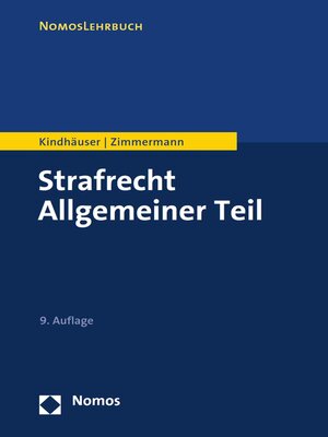 cover image of Strafrecht Allgemeiner Teil